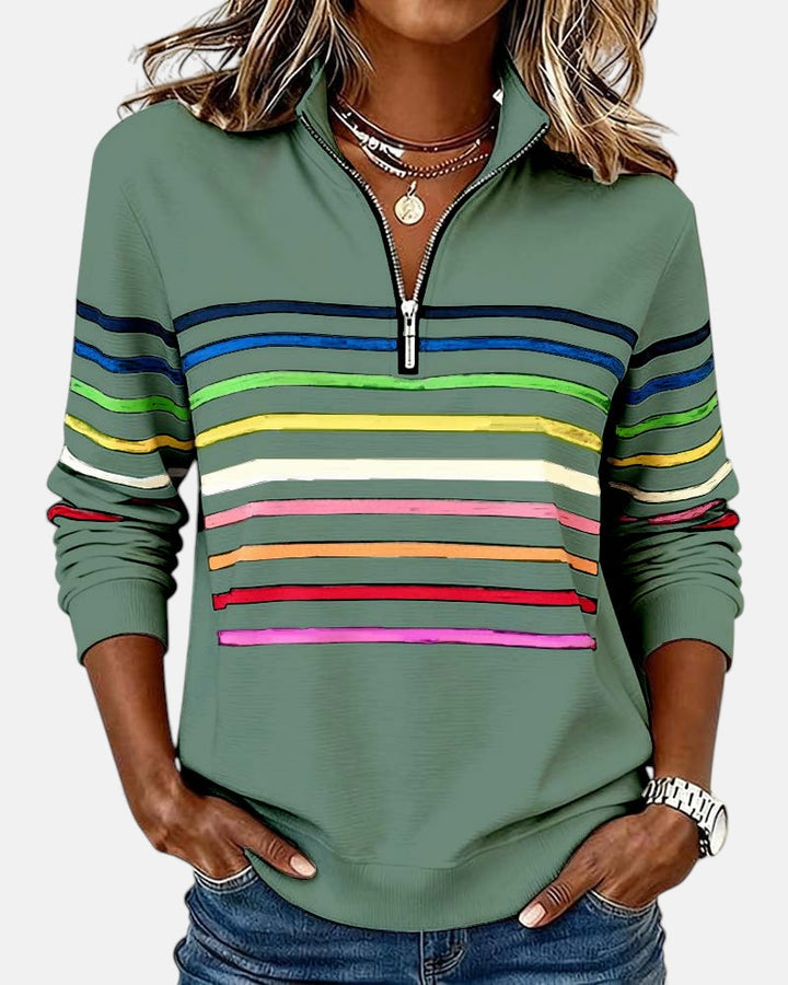 Irene | Comfort Striped Sweater