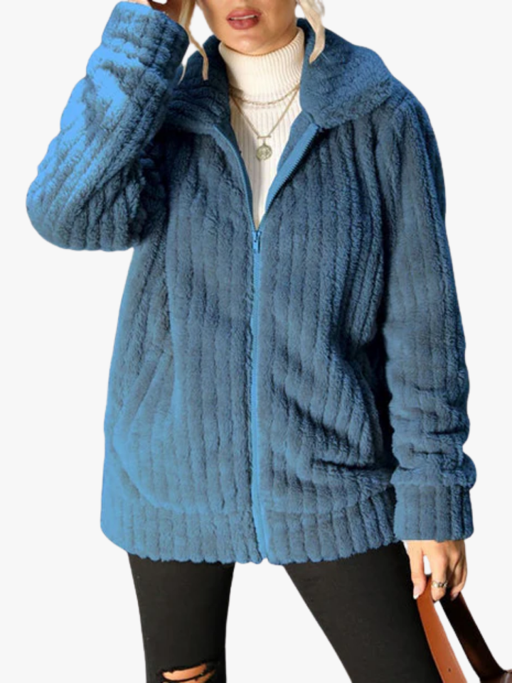 Delphine | Coat Peluche