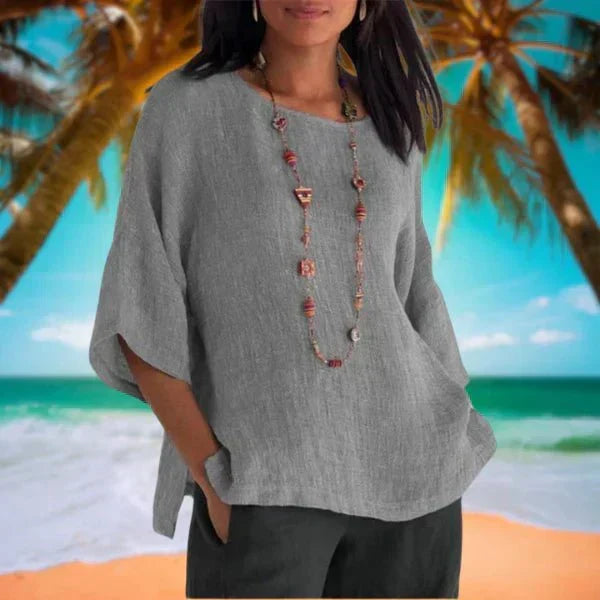 Necie | Radiant Breezy Blouse