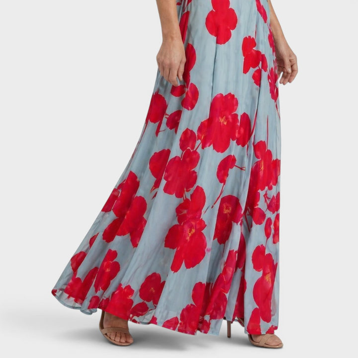 Daniela | Flowing Halter Maxi Dress