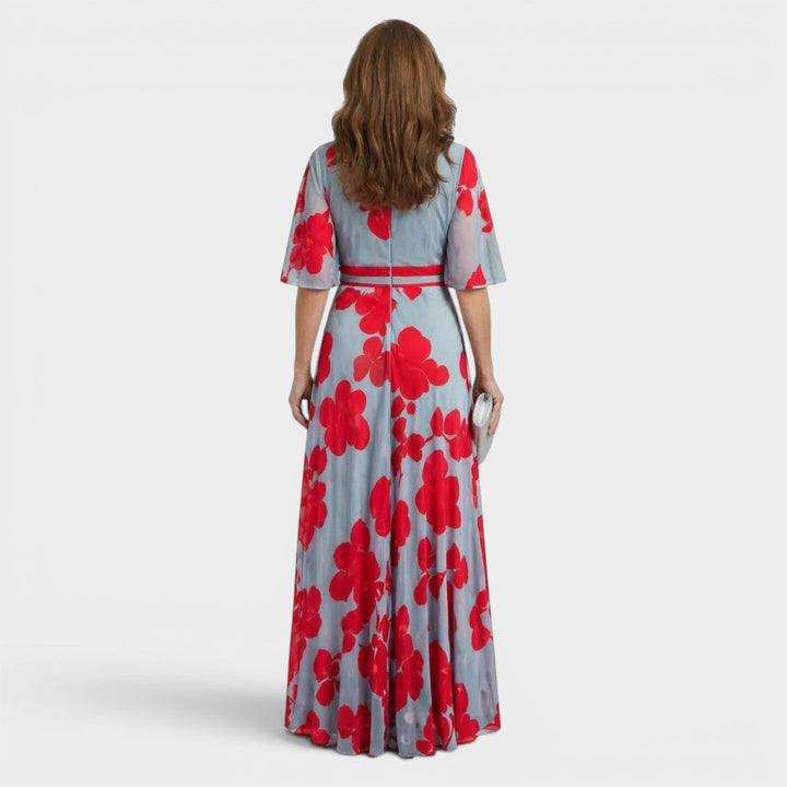 Daniela | Flowing Halter Maxi Dress