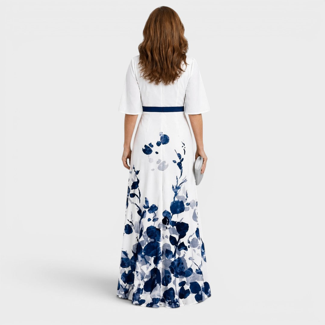 Daniela | Flowing Halter Maxi Dress