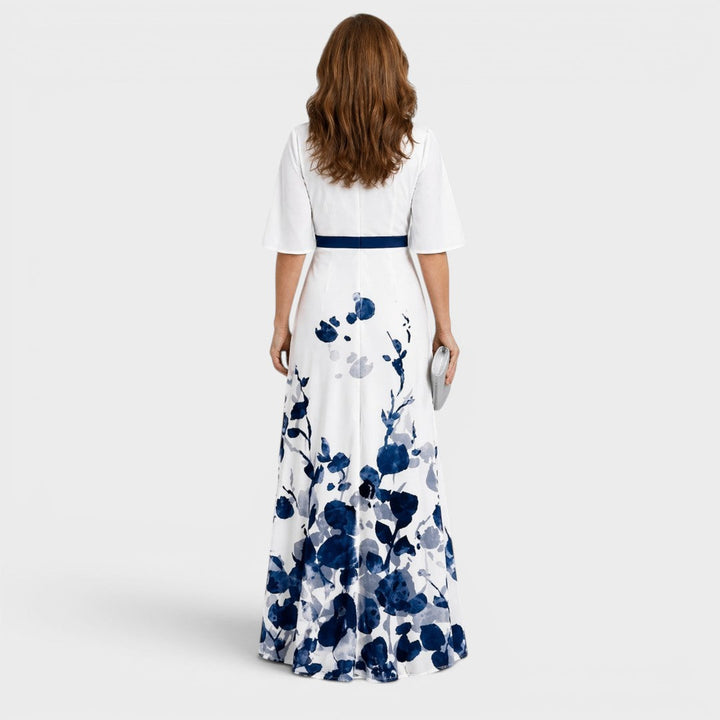 Daniela | Flowing Halter Maxi Dress