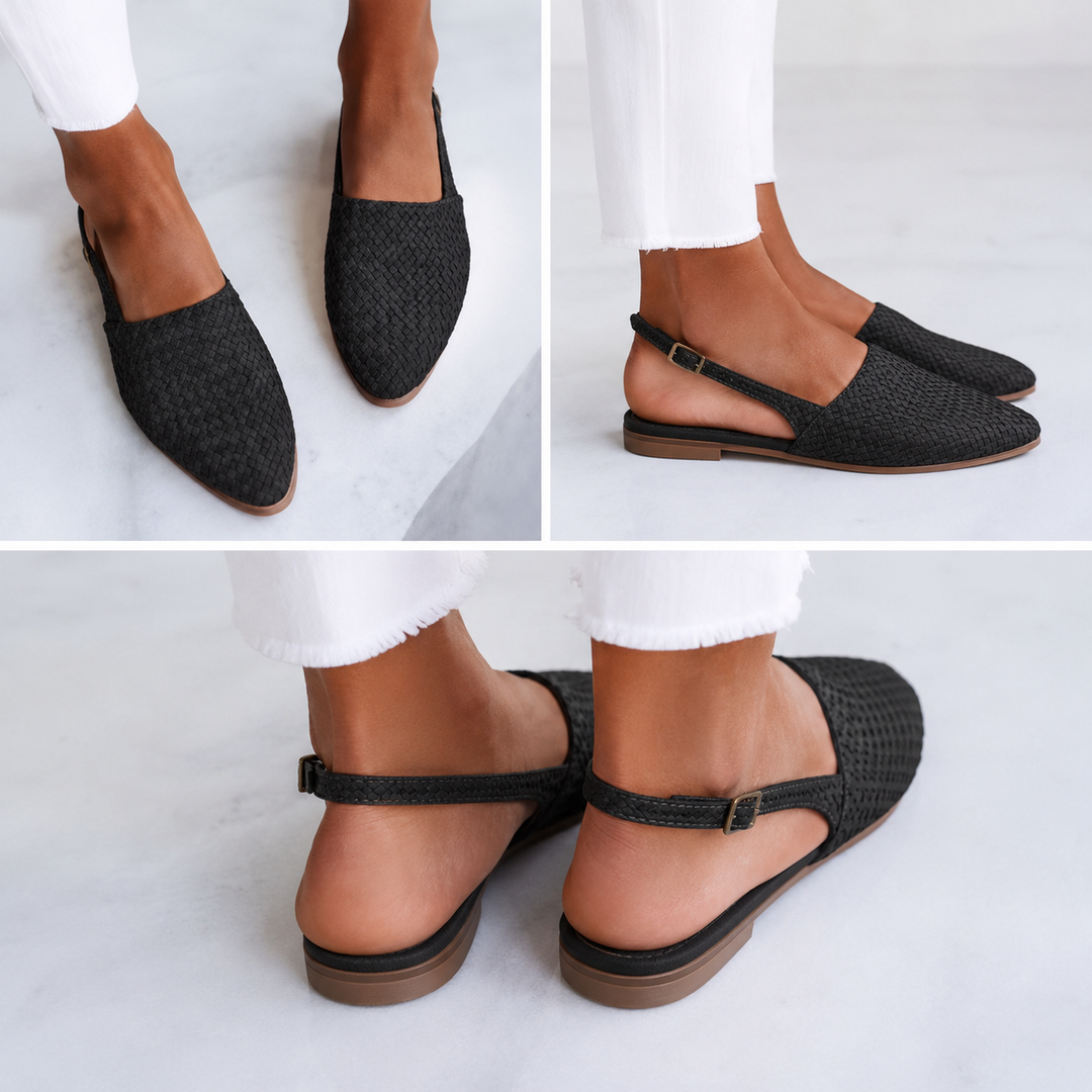 Simone | Braided Back-Strap Classic Loafers