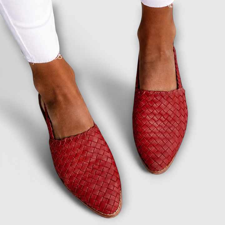 Simone | Braided Back-Strap Classic Loafers