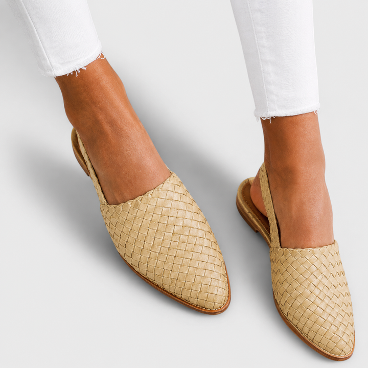Simone | Braided Back-Strap Classic Loafers