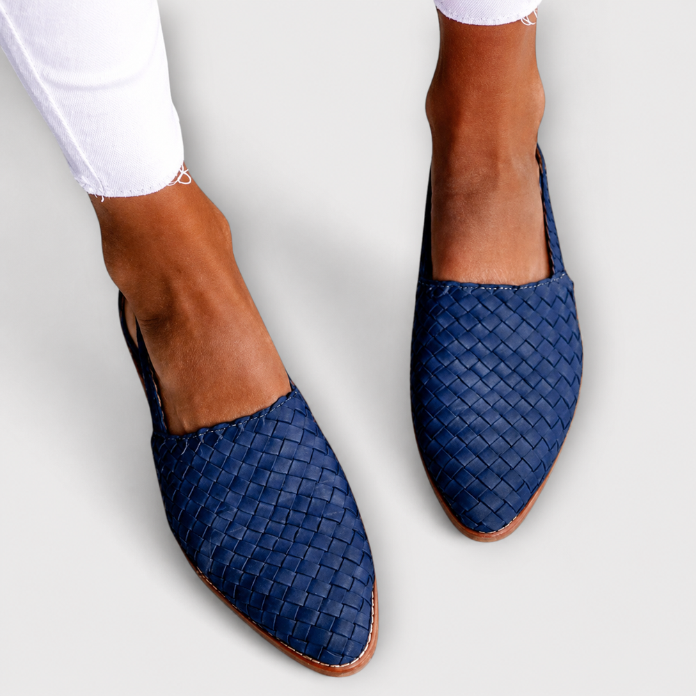 Simone | Braided Back-Strap Classic Loafers