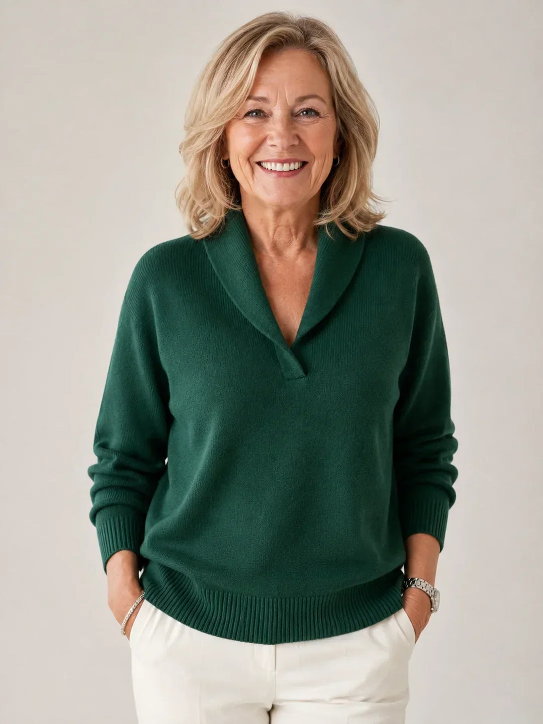 Antonine | Soft V Neck Sweater