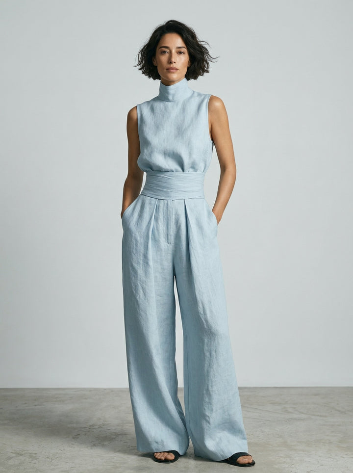 Esther | Minimal Sleeveless Top Set
