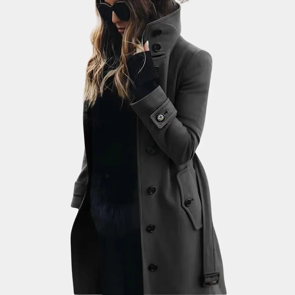 Sophia | Stylish Tailored Trench Coat