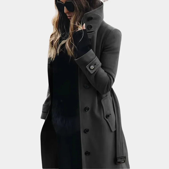 Sophia | Stylish Tailored Trench Coat