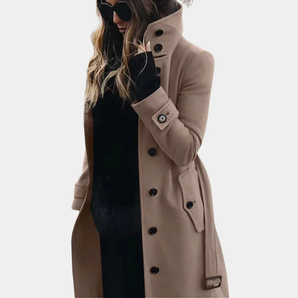 Sophia | Stylish Tailored Trench Coat