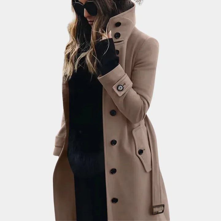 Sophia | Stylish Tailored Trench Coat