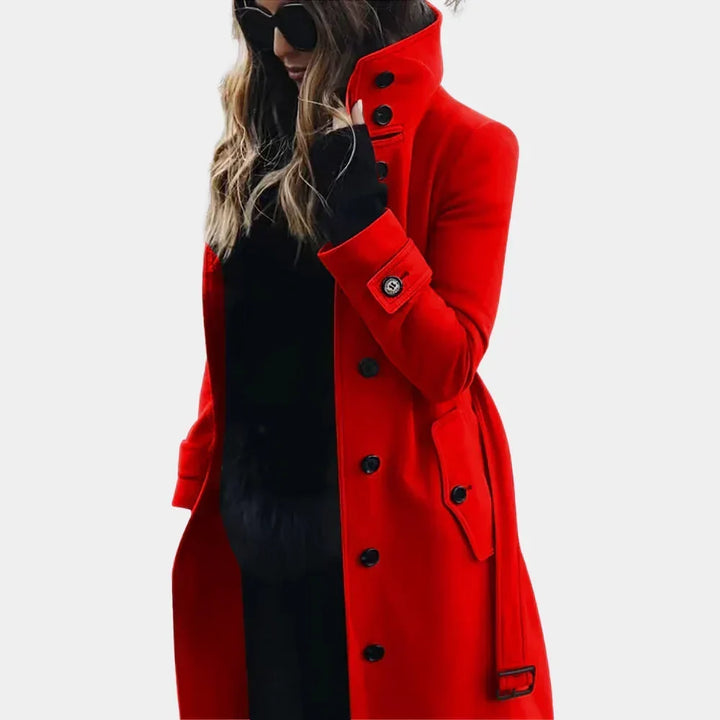 Sophia | Stylish Tailored Trench Coat