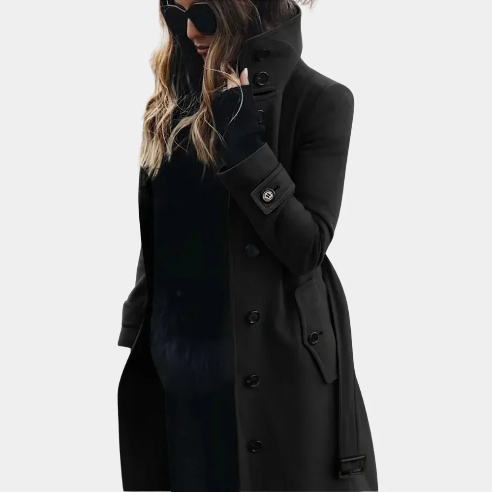 Sophia | Stylish Tailored Trench Coat