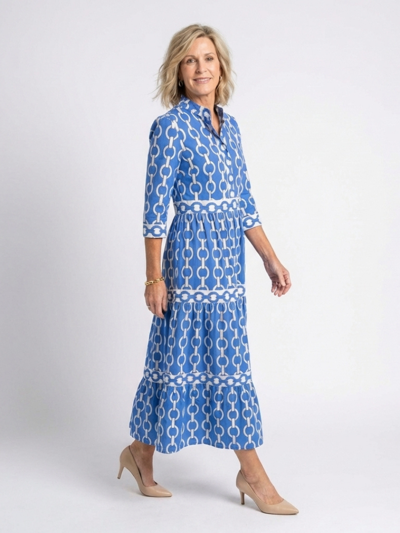 Lara | Breezy Tiered Midi
