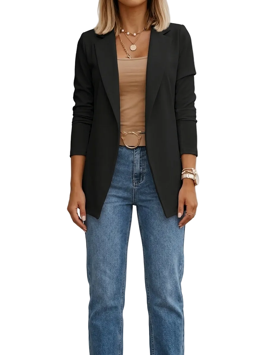 Amelie | Draped Blazer