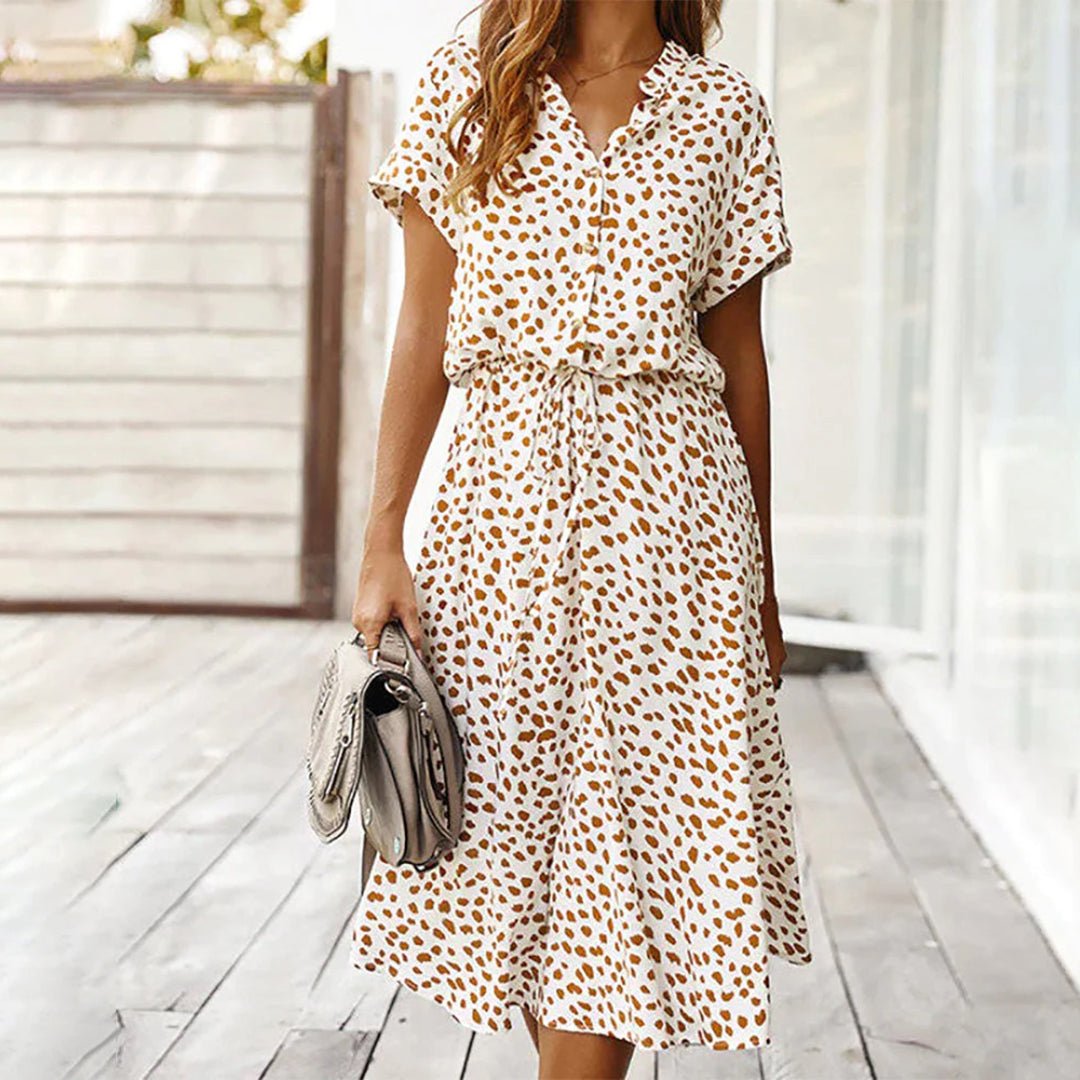 Sabrina | Graceful Floral Dress