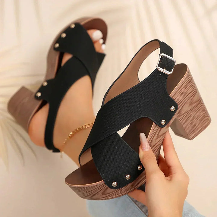 Pula | Sunset Elevated Platform Sandals
