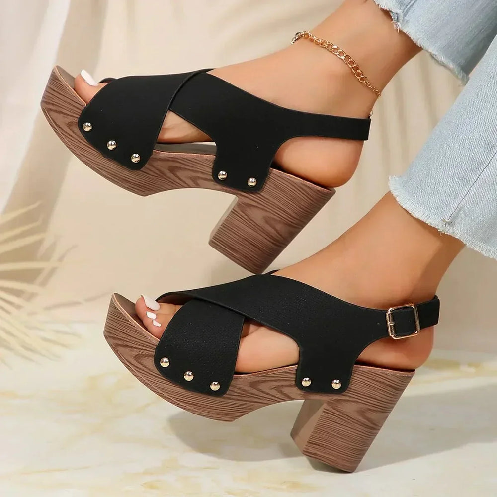 Pula | Sunset Elevated Platform Sandals