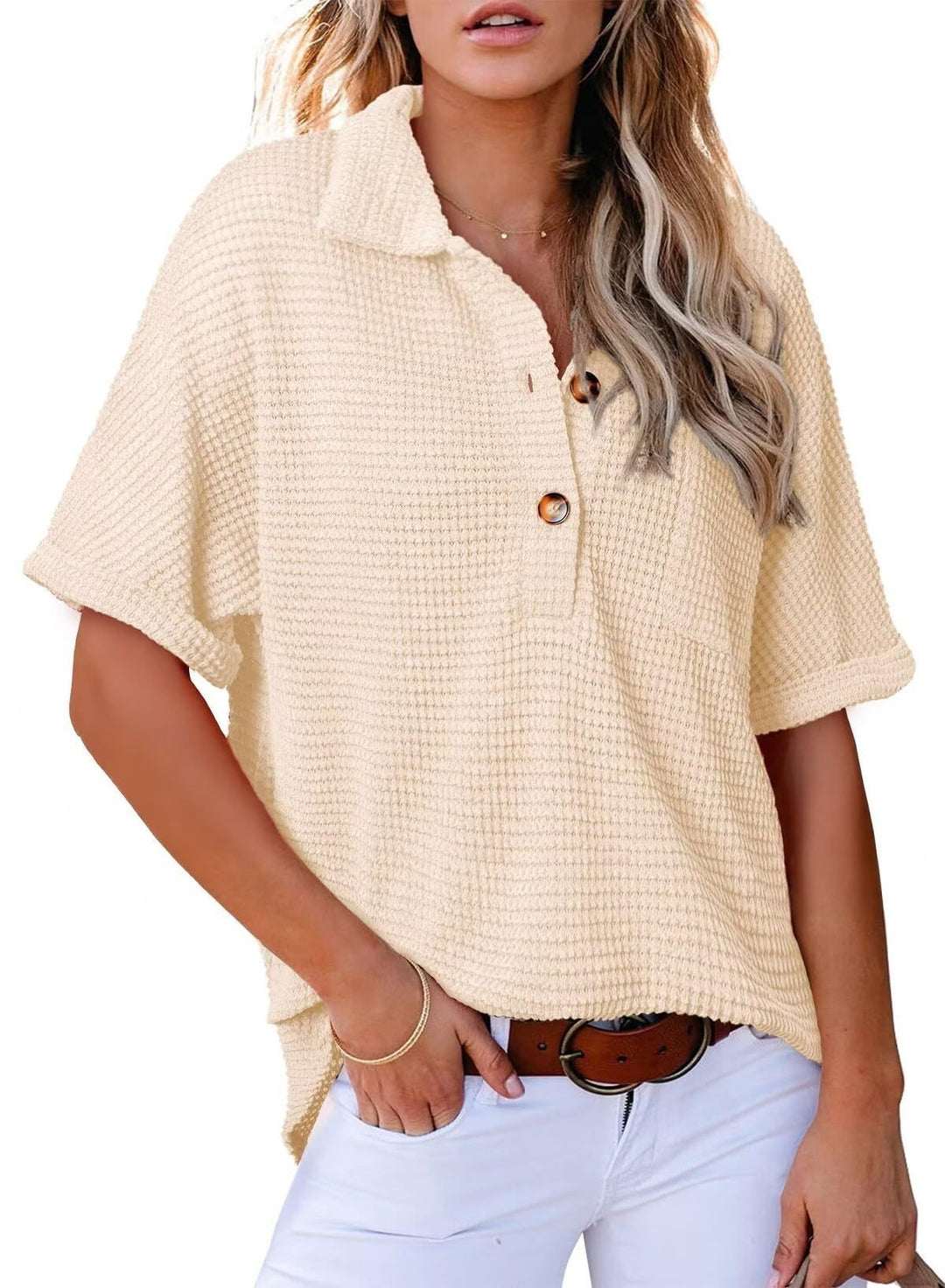 Solen | Waffle Knit Shirts