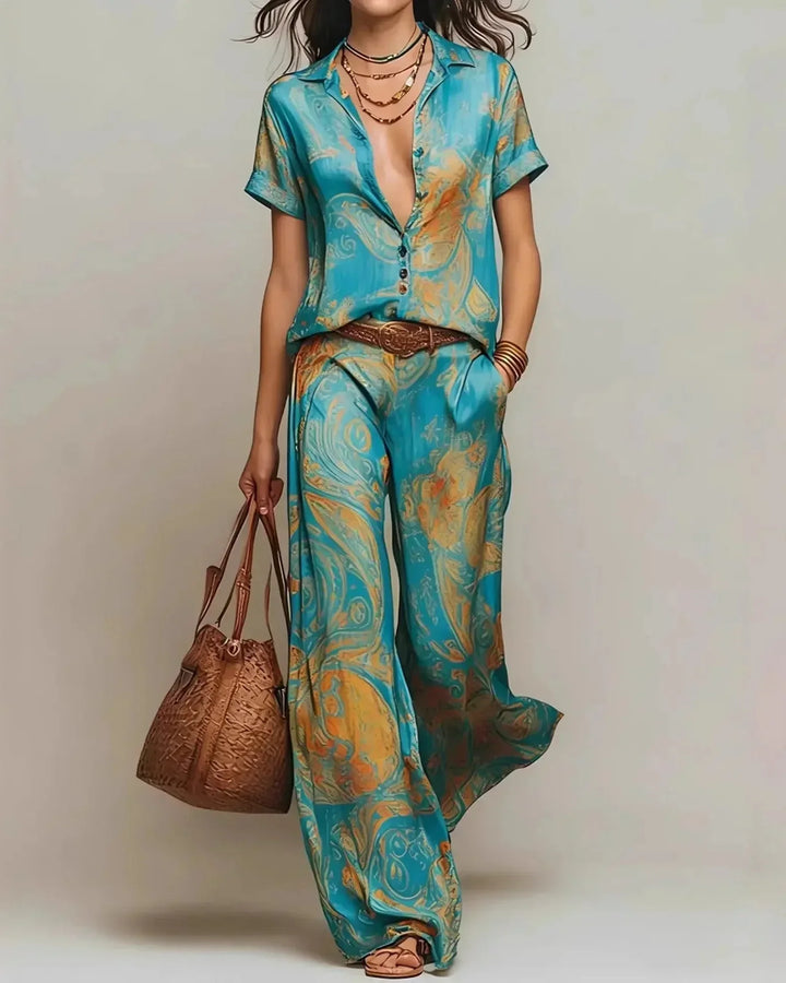 Talia | Bohemian Two-Piece Set