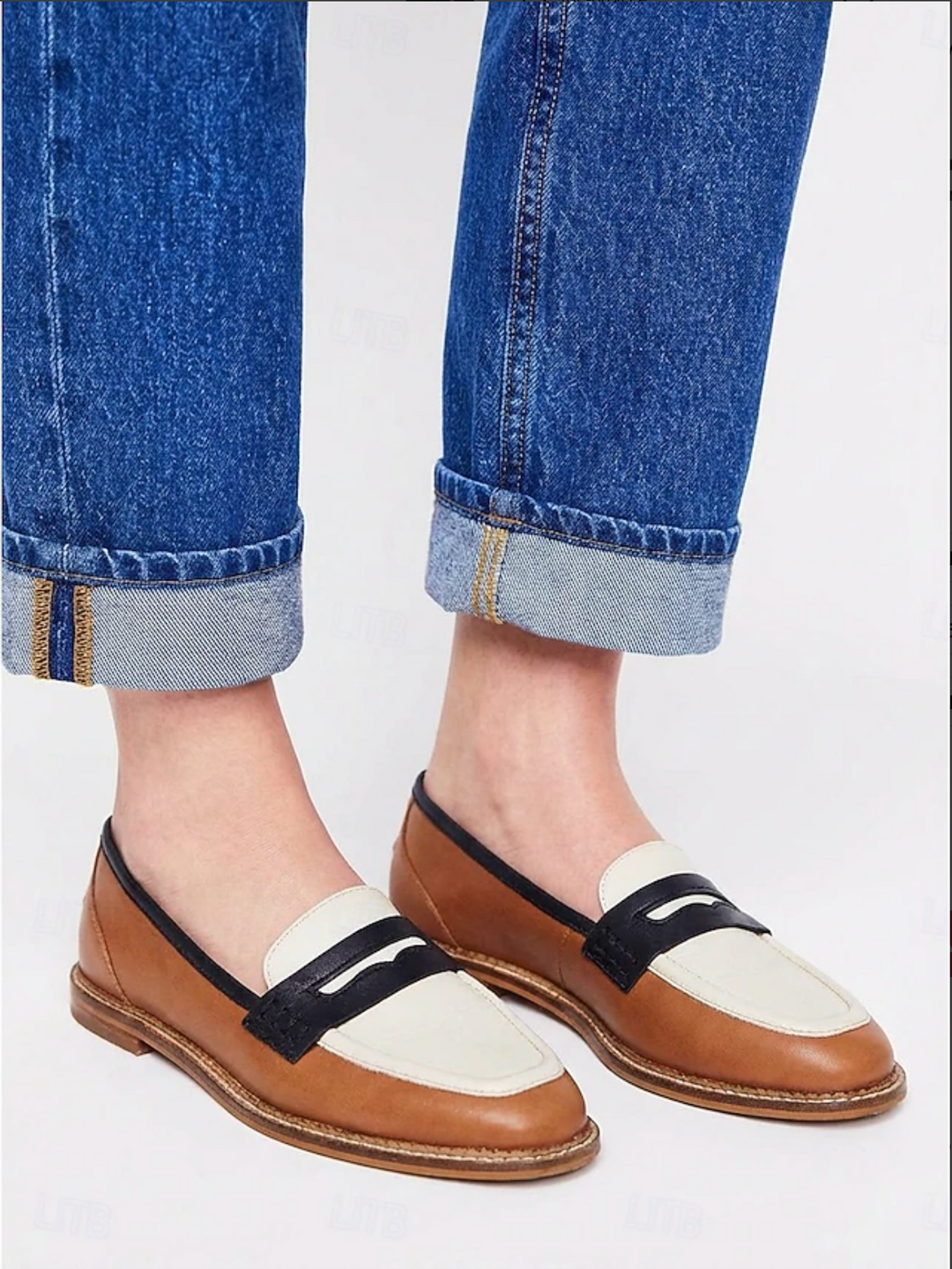 Franki | Two-Tone Classic Loafer