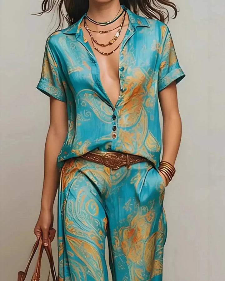 Talia | Bohemian Two-Piece Set