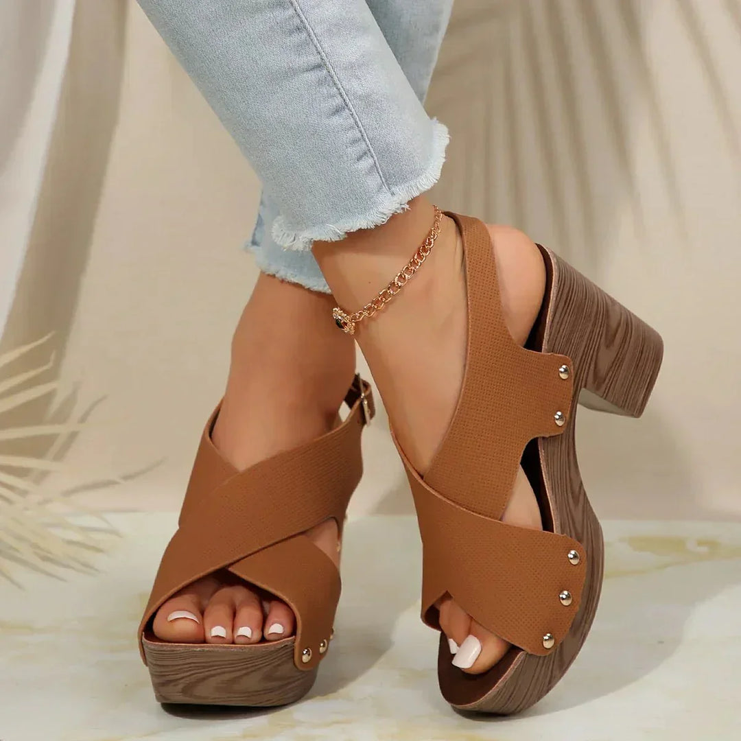 Pula | Sunset Elevated Platform Sandals