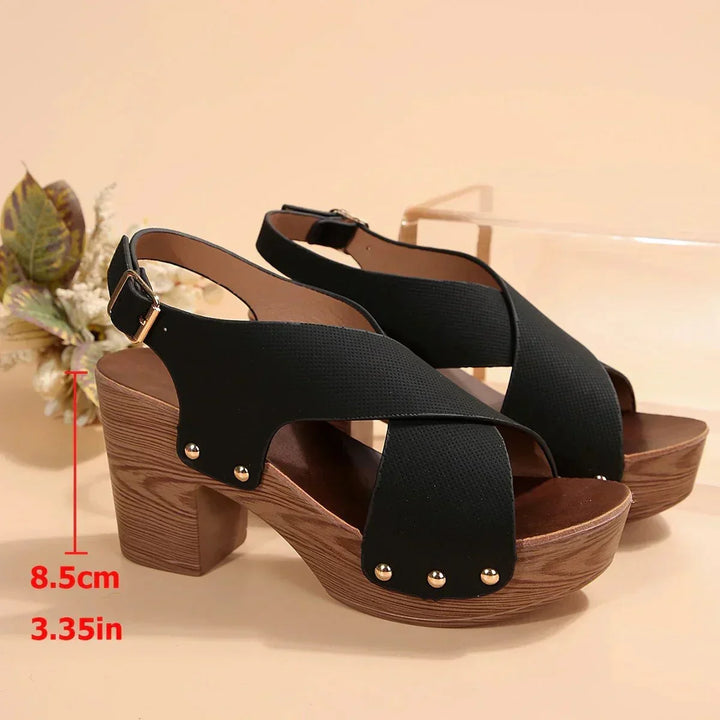 Pula | Sunset Elevated Platform Sandals
