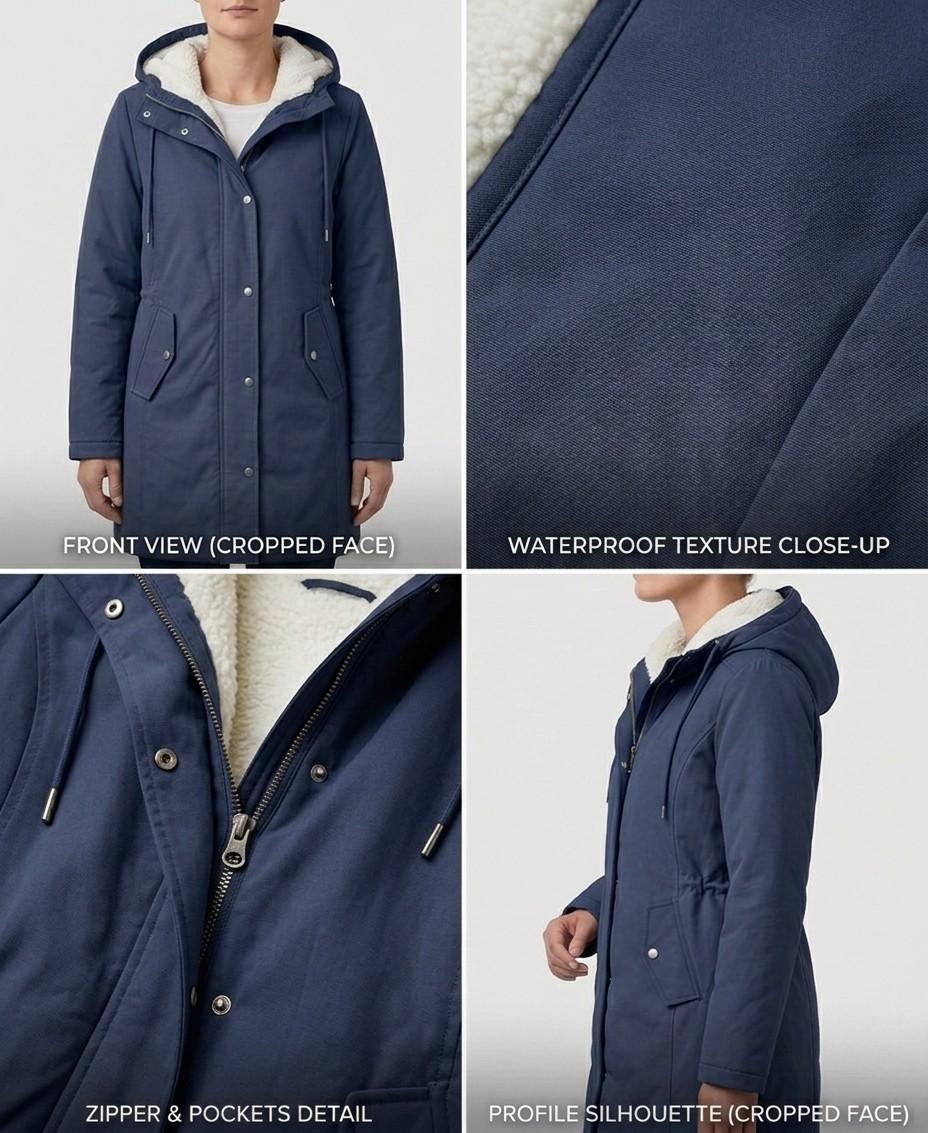 Ursula | Fleece-Lined Winter Parka