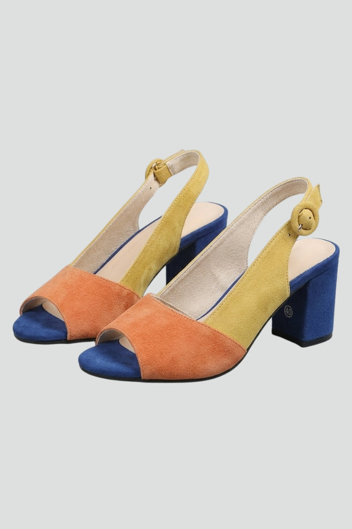 Yaya | Sling-Back Heel Adjustable Sandals