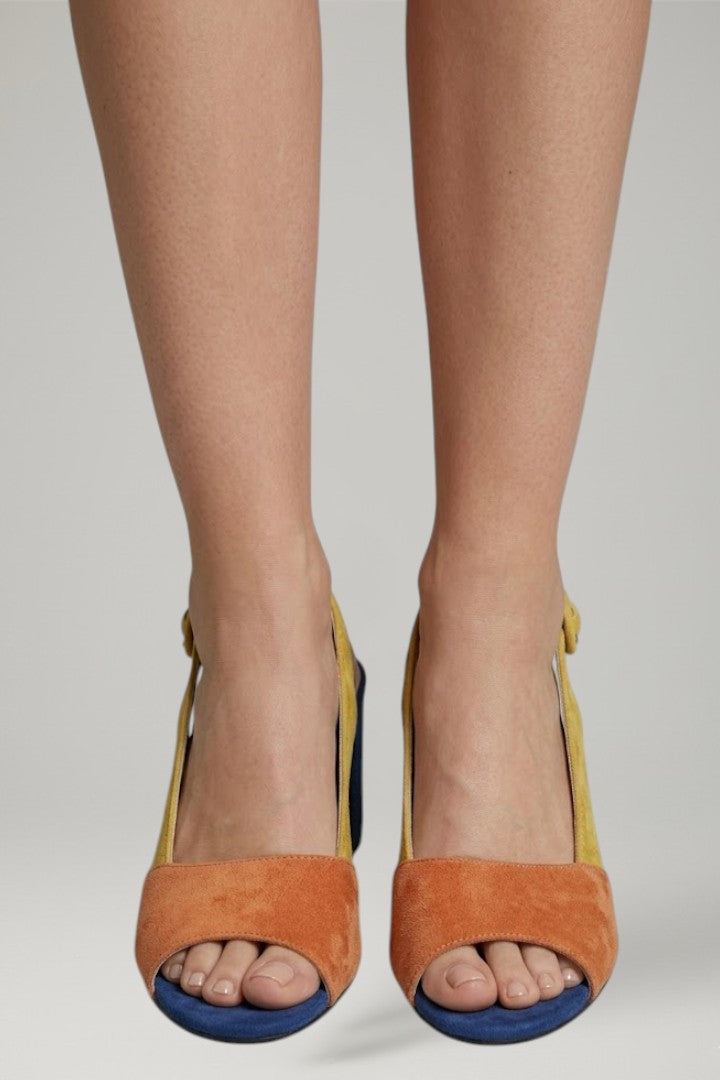 Yaya | Sling-Back Heel Adjustable Sandals