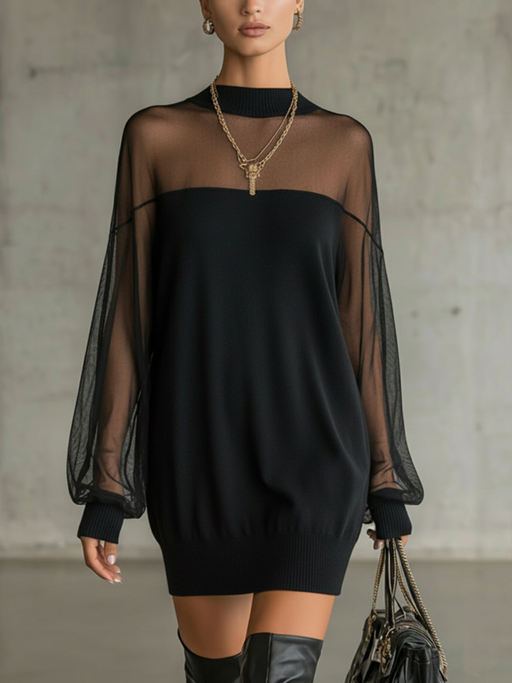 Domitille | Mini Black Dress