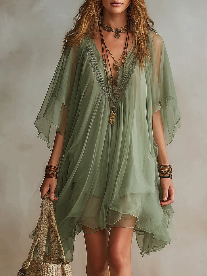 Emeraude | Mini Green Dress