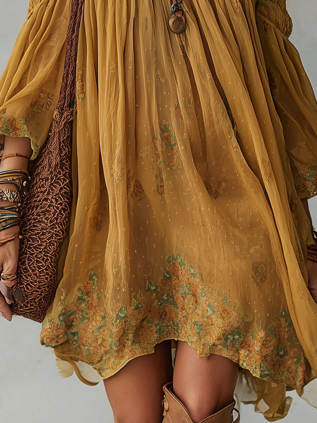 Jonquille | Mini Yellow Dress