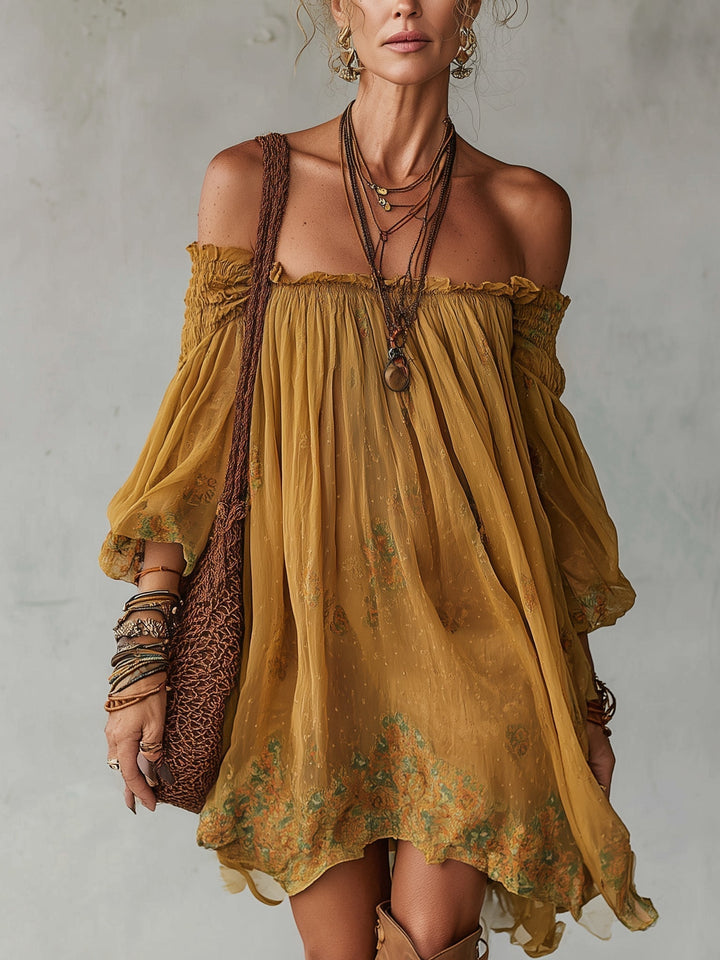 Jonquille | Mini Yellow Dress