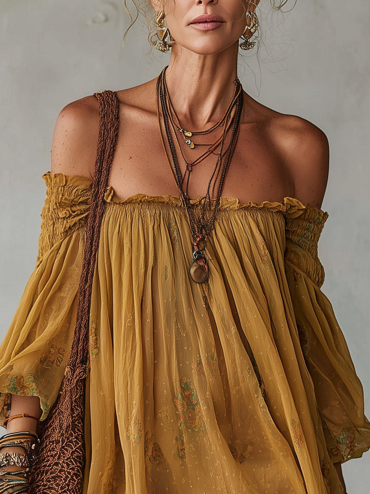Jonquille | Mini Yellow Dress