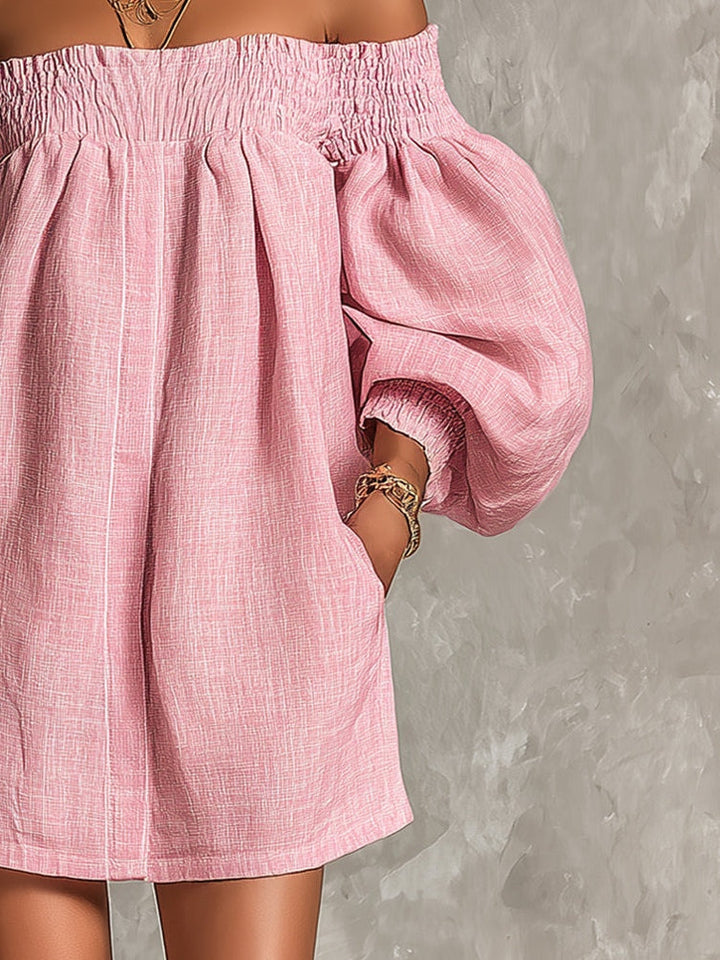 Rosabelle | Mini Pink Dress