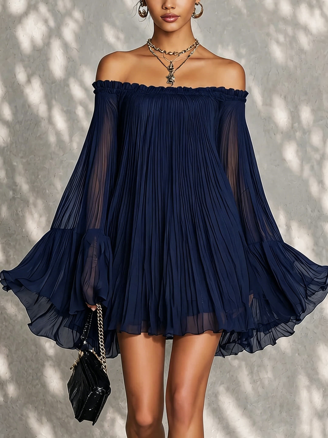 Ondine | Mini Ruffle Dress