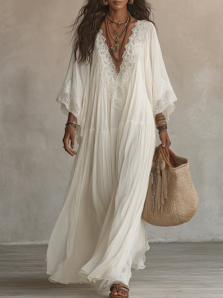 Liora | Bohemian Lace Dress