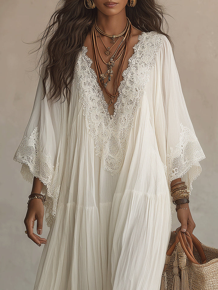 Liora | Bohemian Lace Dress