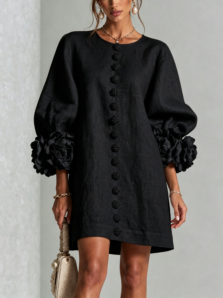 Rosaline | Effortless Button-Down Mini Dress