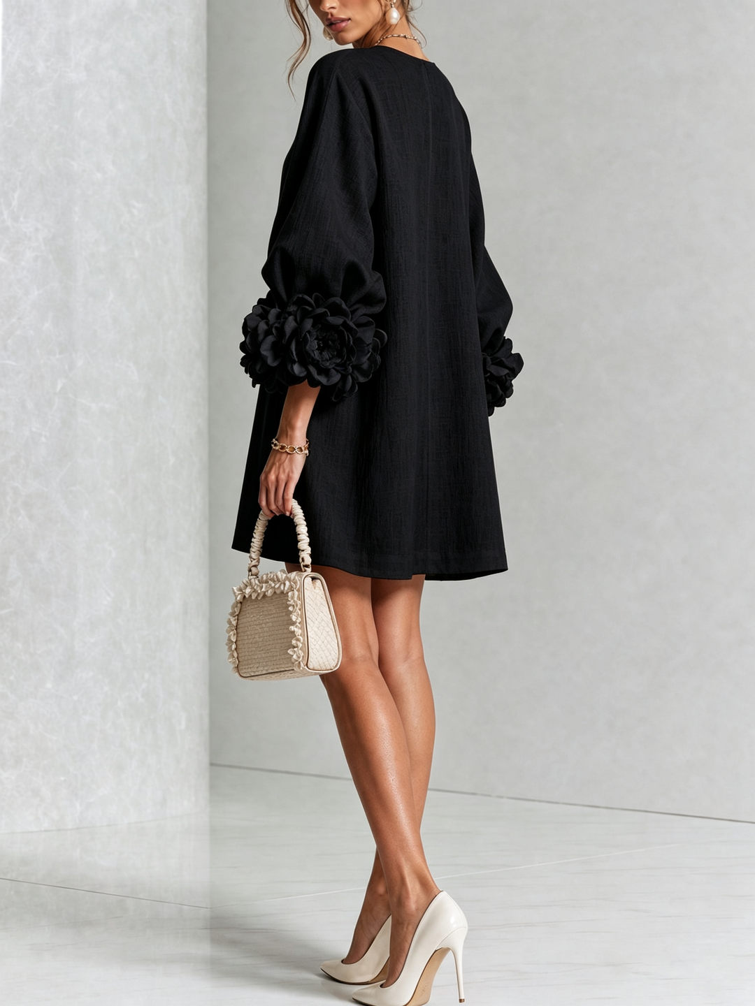 Rosaline | Effortless Button-Down Mini Dress