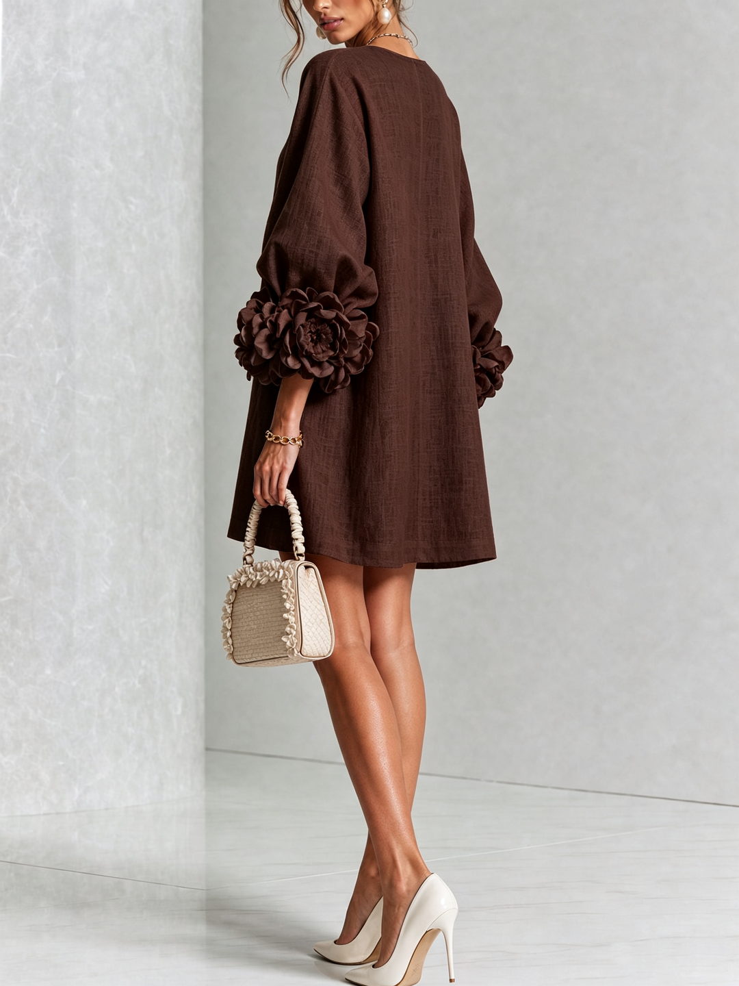 Rosaline | Effortless Button-Down Mini Dress