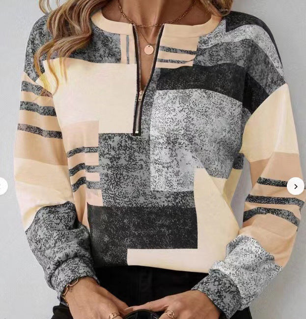 STACEY | Half | Zip Sweater