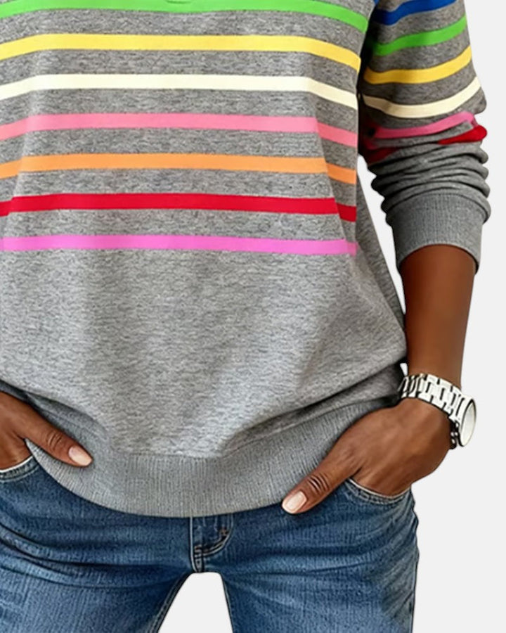 Irene | Comfort Striped Sweater