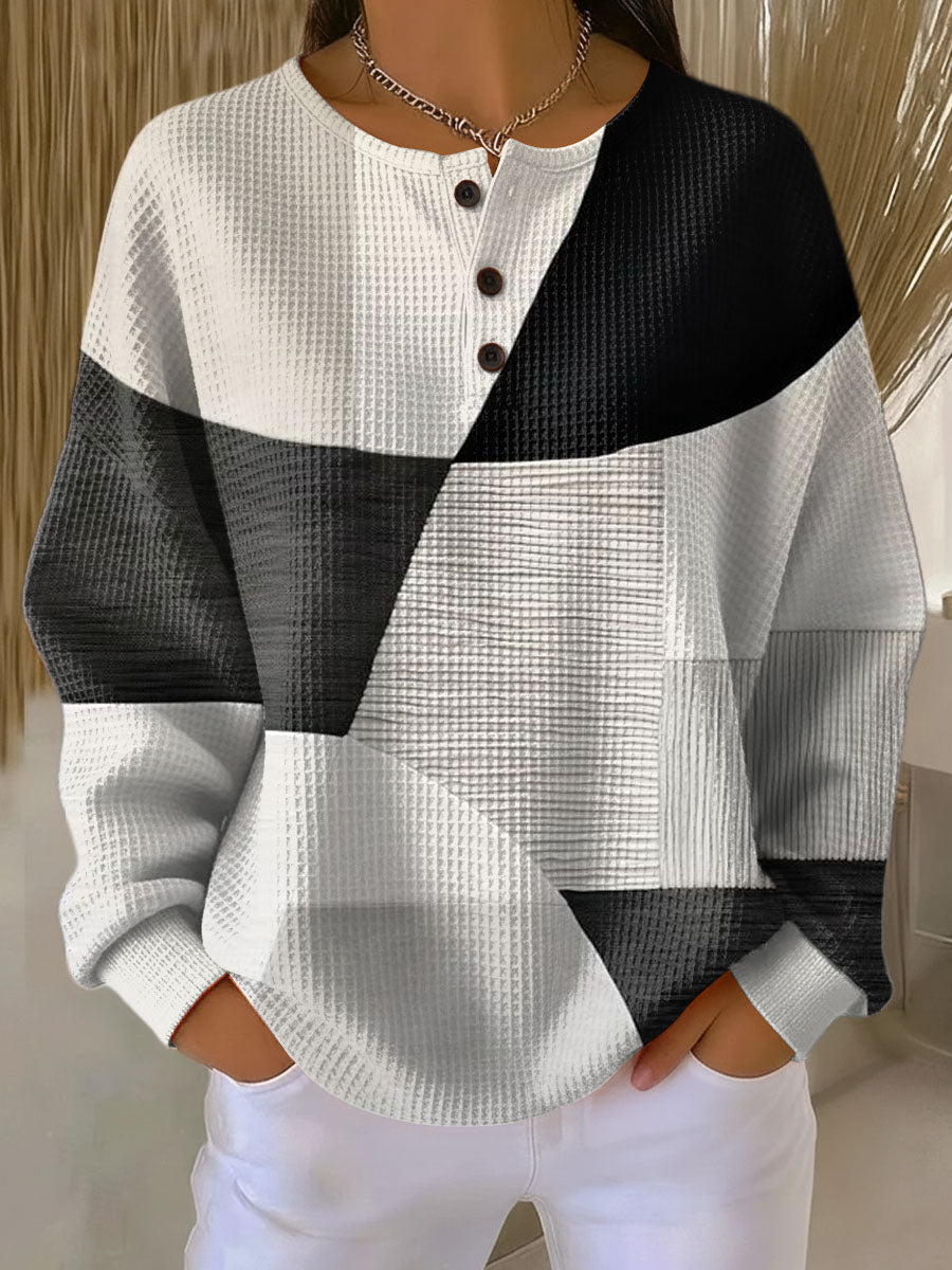 Crestine | Colour Block Sweater