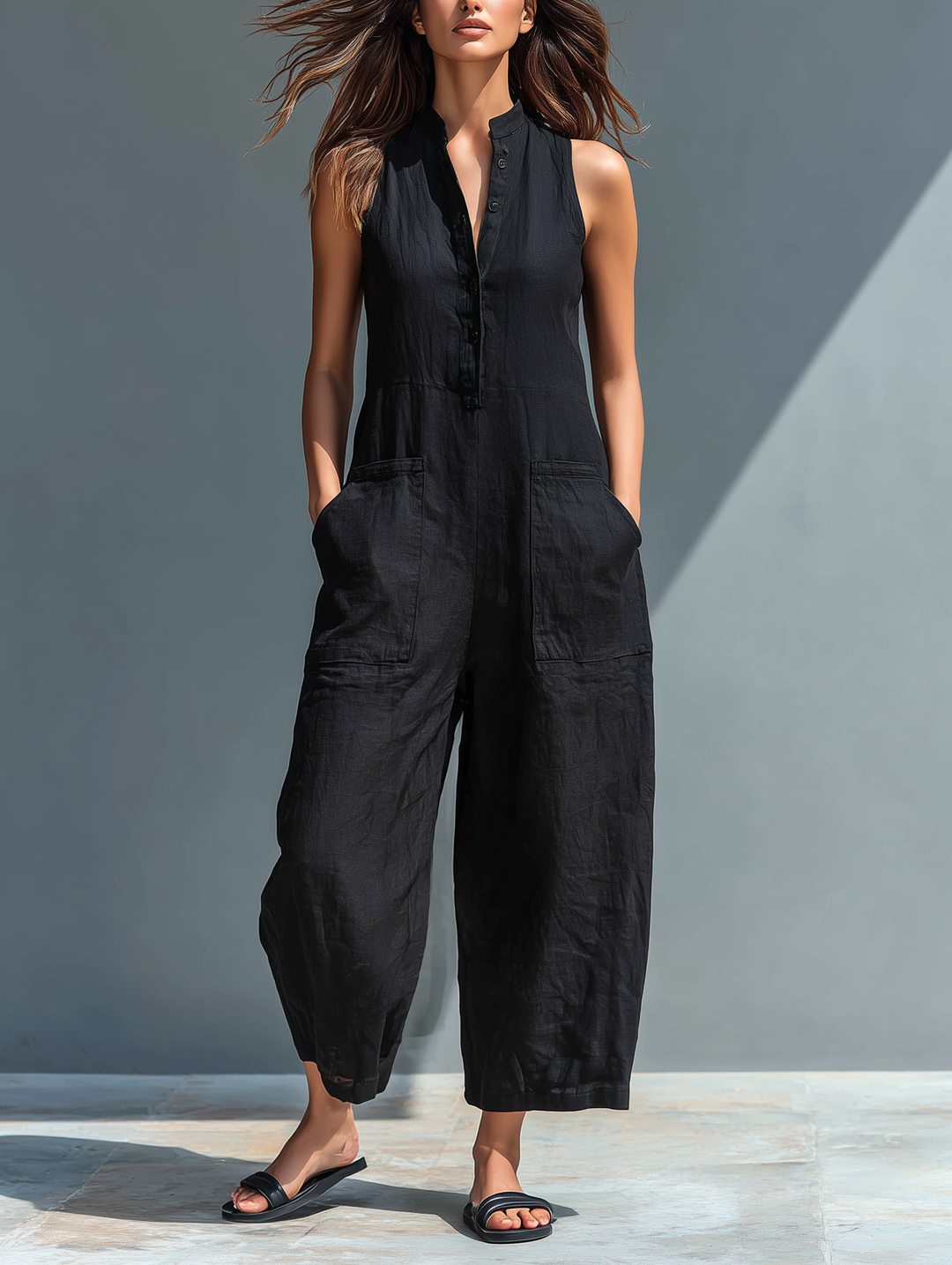 Lucille | Chic Sleeveless Jumpsuit