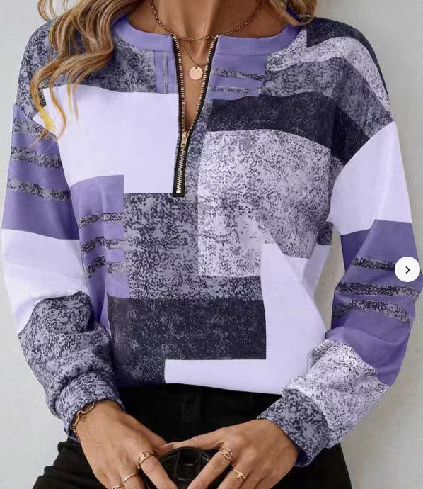 STACEY | Half | Zip Sweater